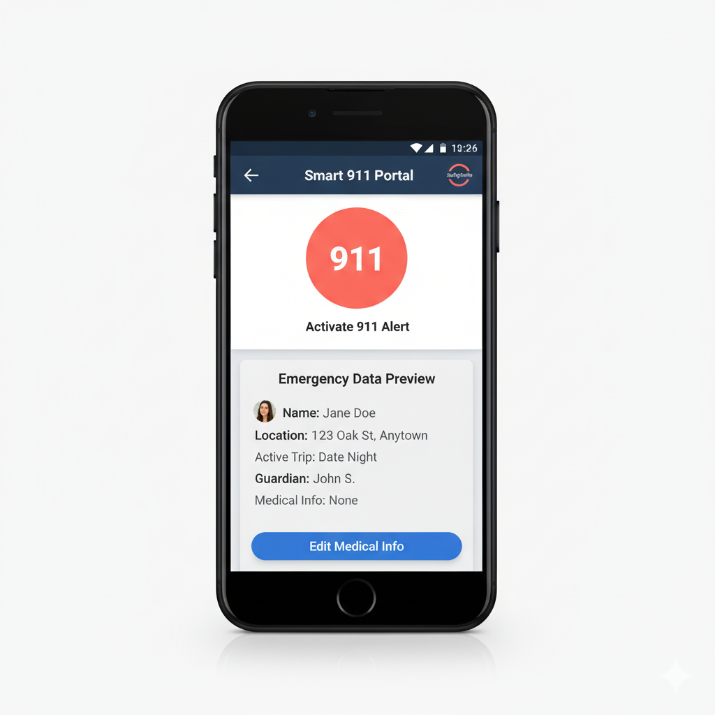 Smart 911 Main Screen Thumbnail